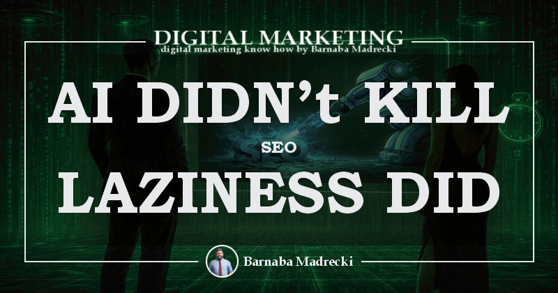 There Are No New SEO Trends in 2025 There are no new SEO trends in 2025 — AI didn't kill SEO, laziness did